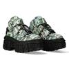 New Rock - MWALL009C13 Platform Boots - Green/Black Product image